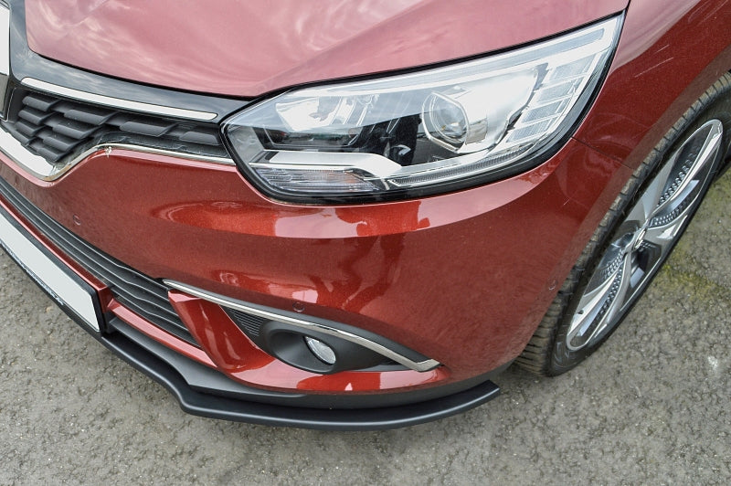 CUP Frontspoilerlippe ABS Renault Scenic 4 + Gran Scenic 4 Schwarz Matt