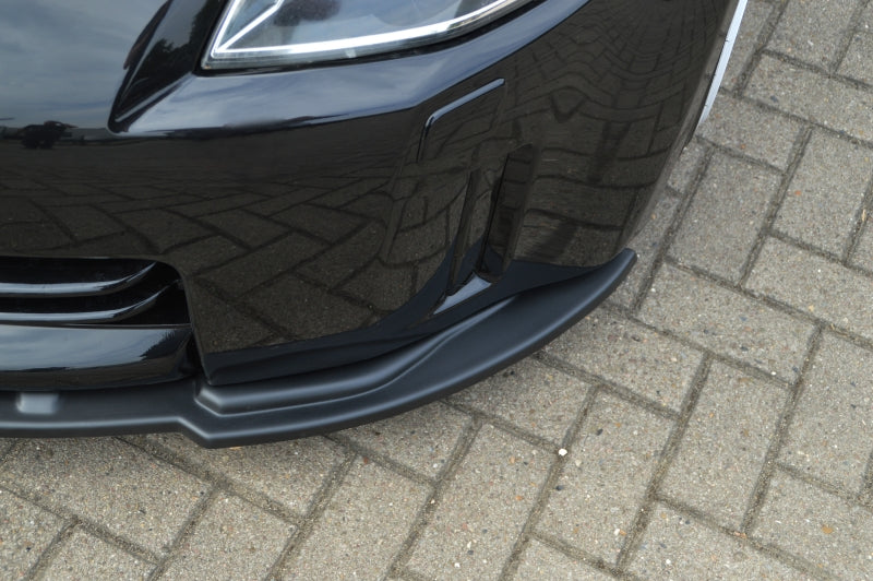 CUP Frontspoilerlippe ABS Nissan 350Z Ab Bj.:2006- Schwarz Glanz