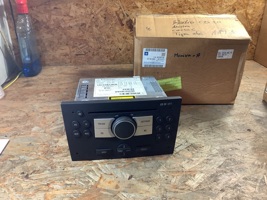 Meriva, Corsa C, Tigra etc. Radio CD30 Original GM NEU
