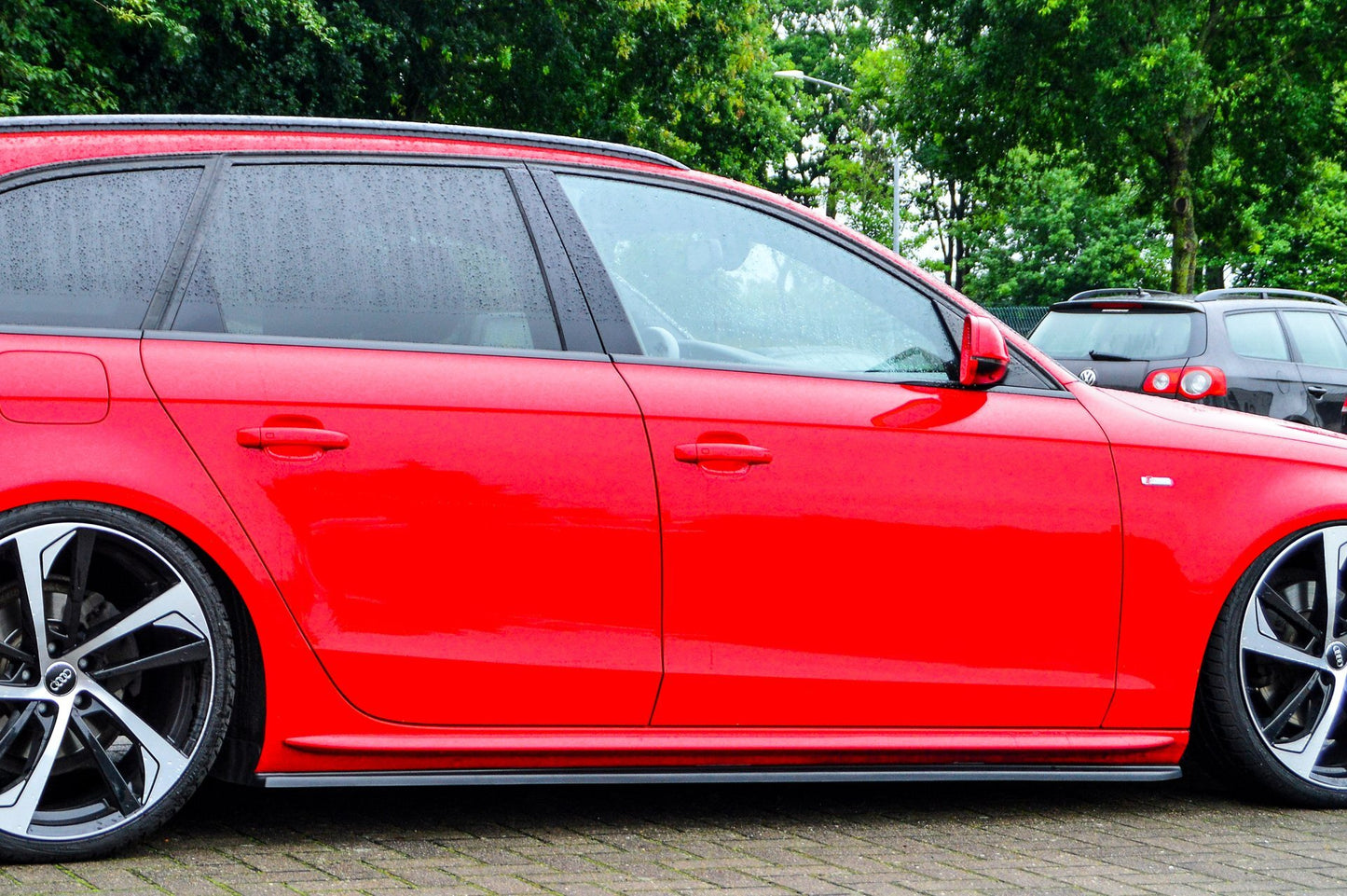 CUP Seitenschwellersatz ABS Audi S4, B8 Bj.:2011-2015 Carbon