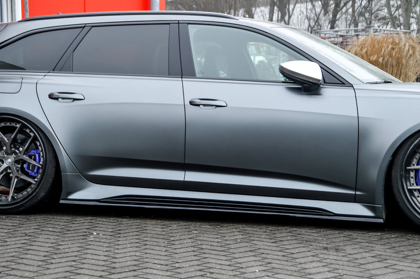 Seitenschwellersatz ABS Audi RS7 Typ C8 4K ab Bj.:2019 - Carbon