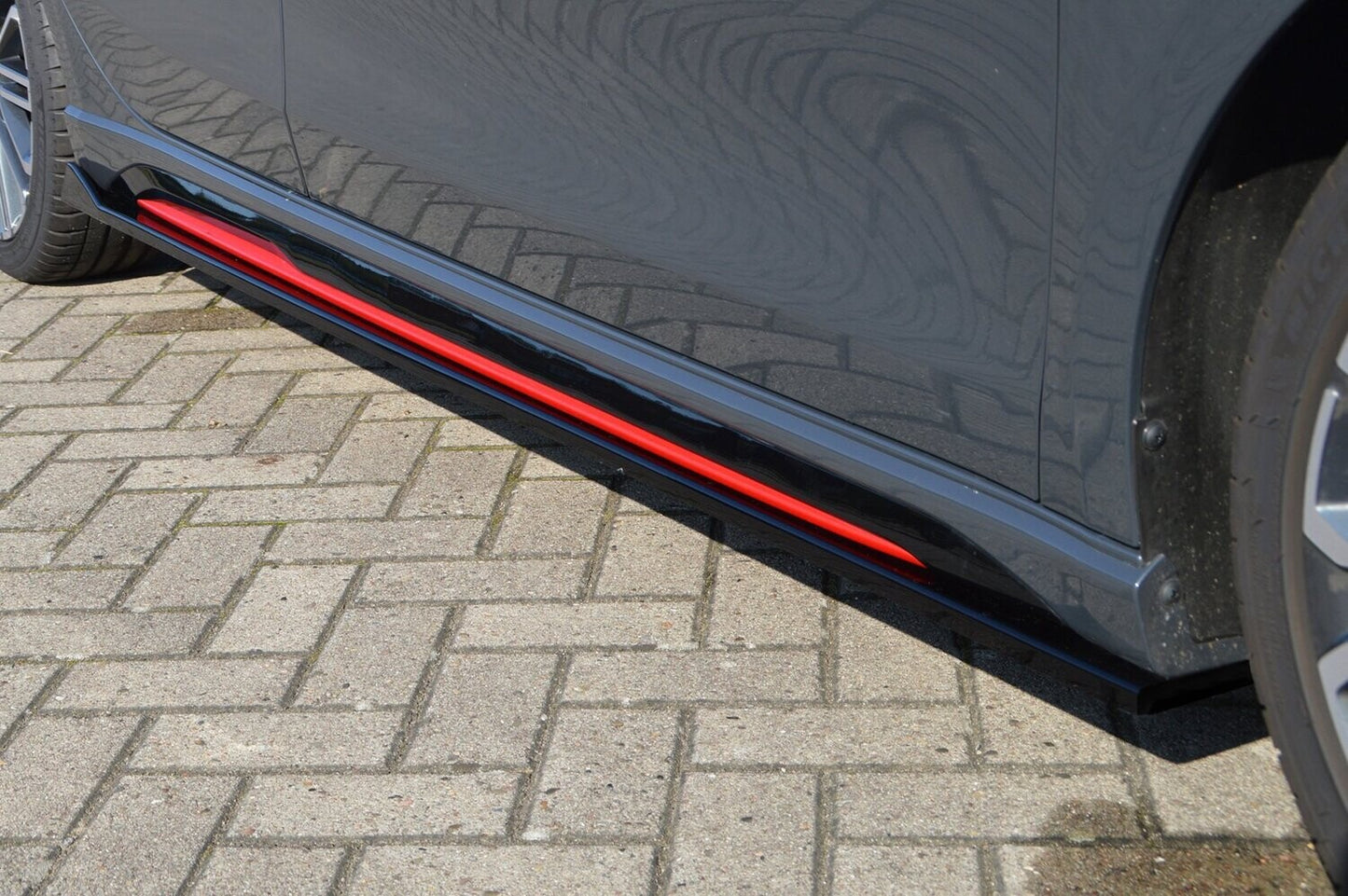 CUP 3 Seitenschweller Kia Pro Ceed GT-Line Bj.:2018-2021 Schwarz Matt