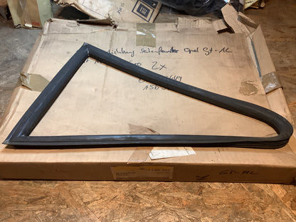 Opel GT-AL Scheibendichtung Seitenfenster mit Nut Original Opel NEU
