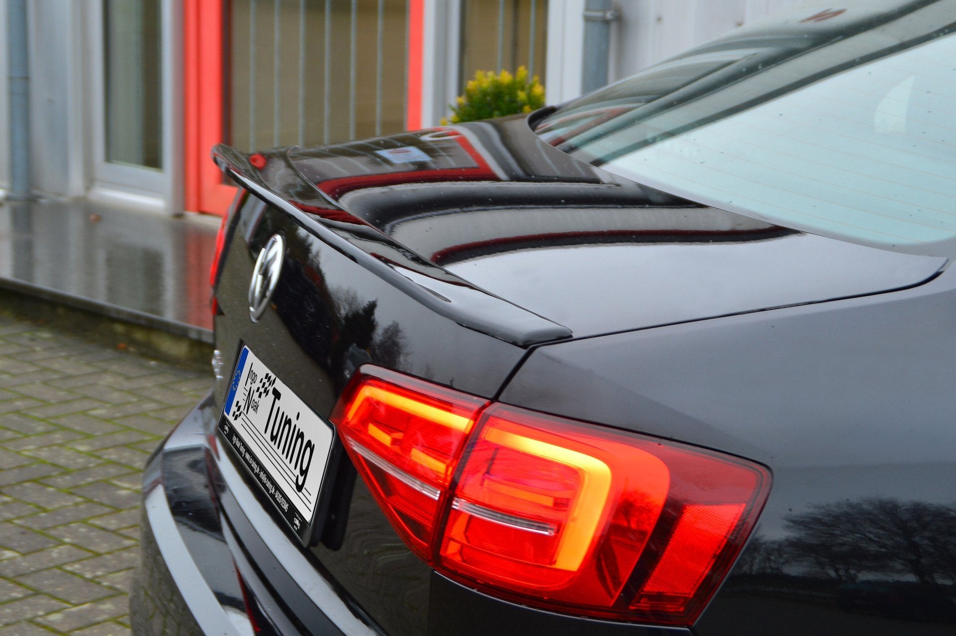 Heckspoiler Volkswagen Jetta 6, GLI Bj.: 2010-2014 Schwarz Glanz