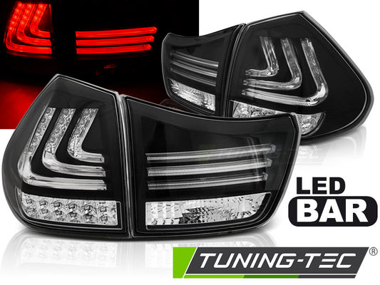 Tuning-Tec LED Lightbar Rückleuchten für Lexus RX 330/350 03-08 schwarz