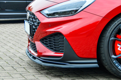 CUP Frontspoilerlippe ABS Hyundai i30 N-Line Schrägheck Schwarz Matt