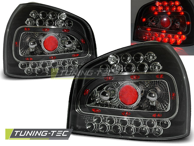 Tuning-Tec LED Rückleuchten für Audi A3 8L 96-00 schwarz
