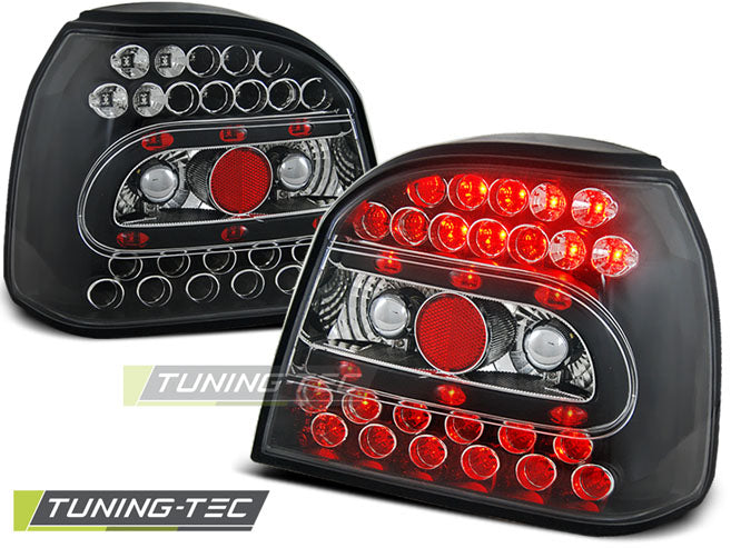 Tuning-Tec LED Rückleuchten für VW Golf 3 (III) 91-97 schwarz