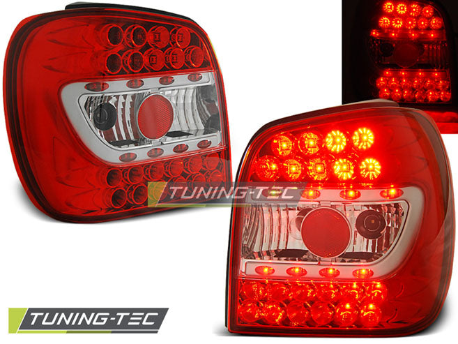 Tuning-Tec LED Rückleuchten für VW Polo 6N 94-99 rot