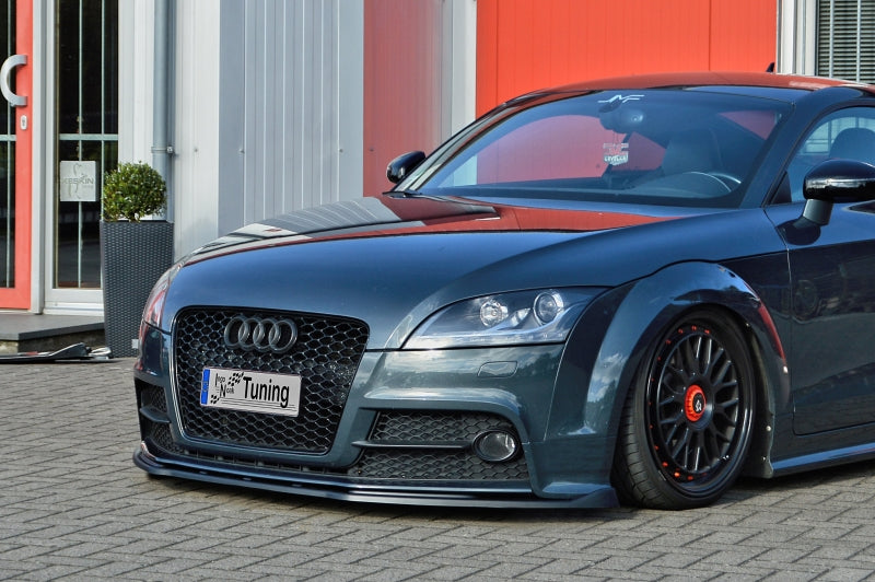 CUP Frontspoilerlippe ABS Audi TT 8J Ab Bj.: 2009- Schwarz Matt