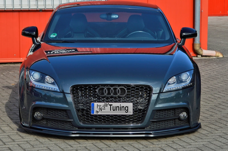 CUP Frontspoilerlippe ABS Audi TT 8J Ab Bj.: 2009- Schwarz Glanz