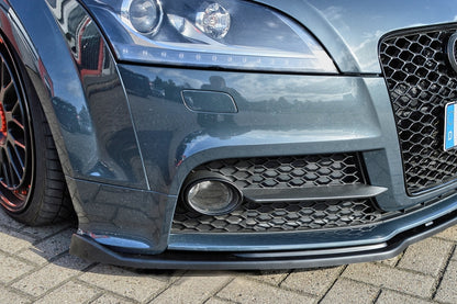 CUP Frontspoilerlippe ABS Audi TT 8J Ab Bj.: 2009- Schwarz Glanz