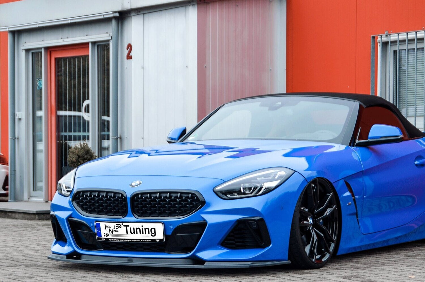 CUP Frontspoilerlippe ABS BMW Z4 G29 ab Bj.: 2018- Schwarz Matt