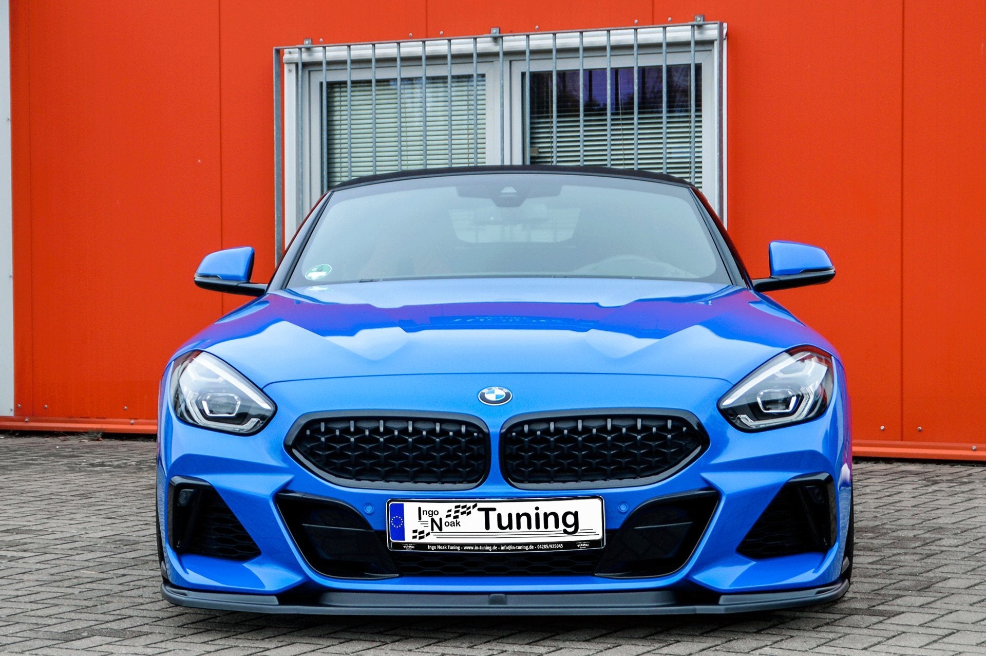 CUP Frontspoilerlippe ABS BMW Z4 G29 ab Bj.: 2018- Schwarz Glanz