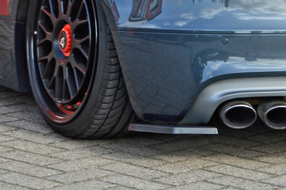 Heckansatz Seitenteile ABS Audi TT 8J Ab Bj.: 2009- Schwarz Glanz