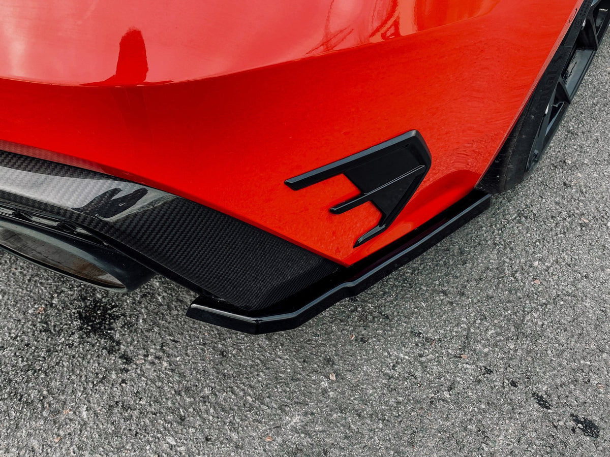Heckansatz Seitenteile ABS Audi RS7 Typ C8 4K ab Bj.:2019 - Carbon