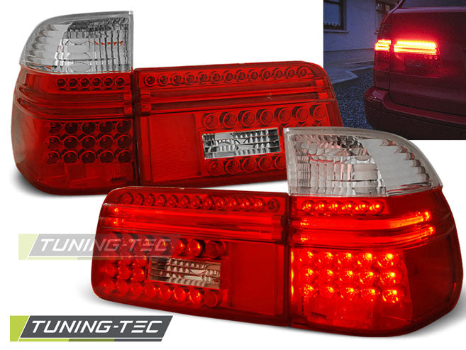 Tuning-Tec LED Rückleuchten für BMW 5er E39 Touring 97-00 rot/weiß