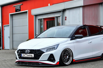 CUP Frontspoilerlippe ABS Hyundai i20N Performace BC3 Schwarz Glanz