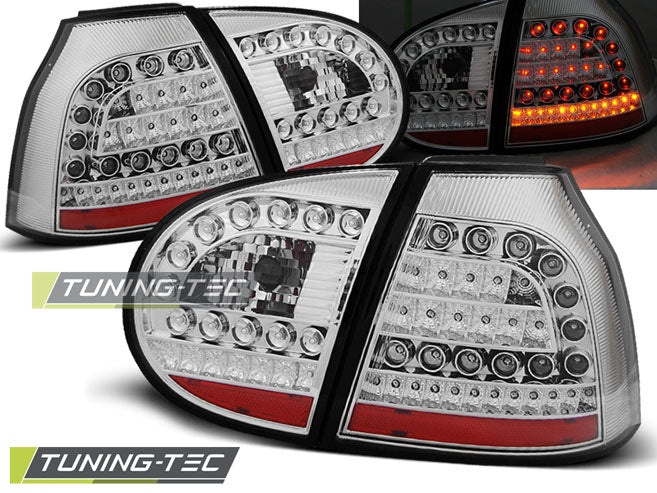 Tuning-Tec LED Rückleuchten für VW Golf 5 (V) 03-09 chrom/klar