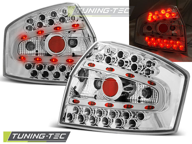 Tuning-Tec LED Rückleuchten für Audi A4 B6 (8E) 00-04 chrom