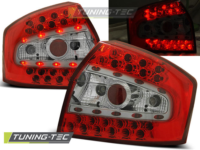 Tuning-Tec LED Rückleuchten für Audi A4 B6 (8E) 00-04 rot/klar