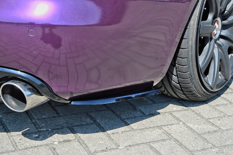 Heckansatz Seitenteile ABS Audi A4 / B8 Bj.:2007-2011 Schwarz Matt