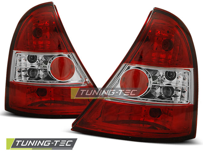 Tuning-Tec Rückleuchten Renault Clio 2 98-01 rot/klar