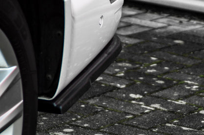 Heckansatz 2 tlg Volkswagen Bus T6 ab Bj.: 2019- Schwarz Glanz