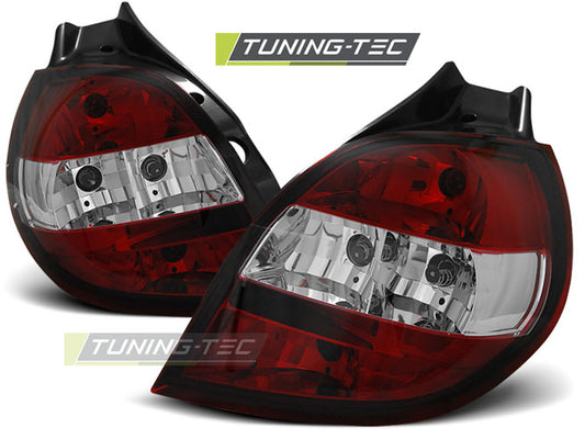 Tuning-Tec Rückleuchten für Renault Clio 3 05-09 rot/klar