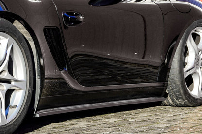 CUP Seitenschwellersatz ABS Porsche Boxster 987 Bj.: 2009-2013 Carbon