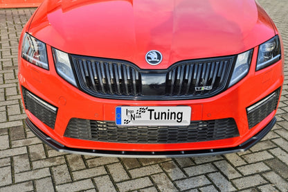 CUP Frontspoilerlippe ABS Skoda Octavia RS 5E ab Bj.: 2016- Carbon