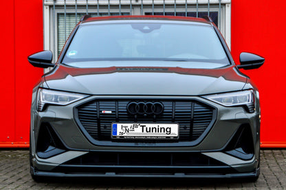 CUP Frontspoilerlippe ABS mit Seitenwing Audi e-tron Quattro Carbon