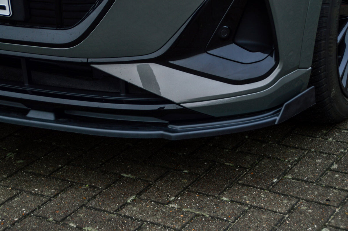 CUP Frontspoilerlippe ABS mit Seitenwing Audi e-tron Quattro Carbon