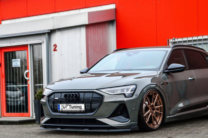 CUP Frontspoilerlippe ABS mit Seitenwing Audi e-tron Quattro Carbon