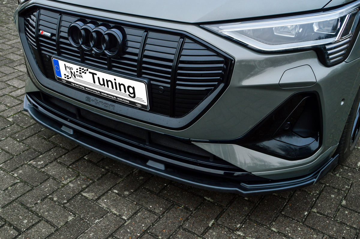 CUP Frontspoilerlippe ABS mit Seitenwing Audi e-tron Quattro Carbon