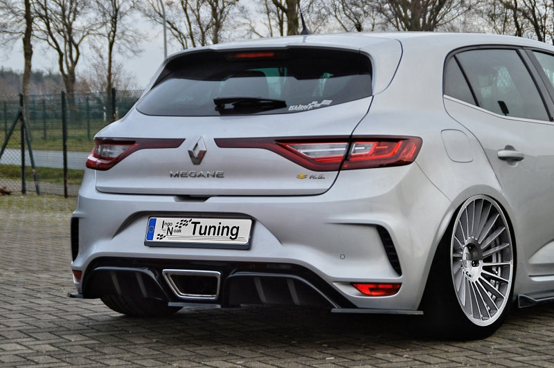Heckdiffusor 5 tlg. Renault Megane 4 RS ab Bj.: 2018- Schwarz Matt
