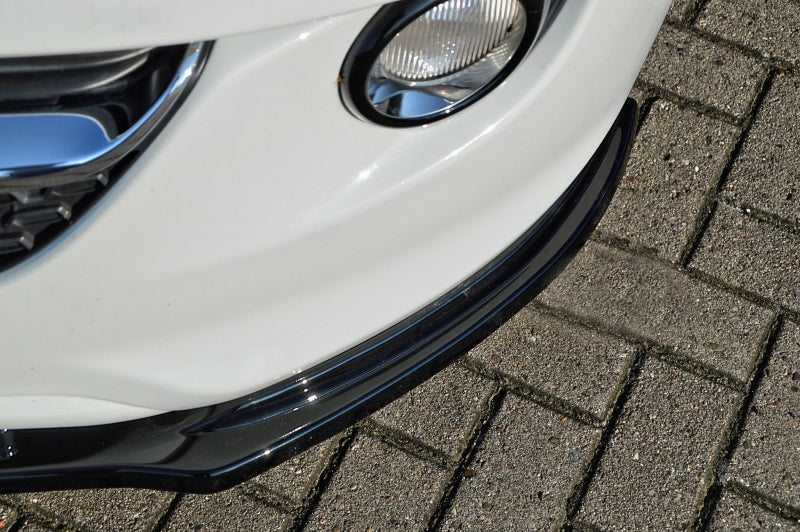 CUP Frontspoilerlippe ABS Opel Adam Ab Bj.: 2012- Schwarz Matt