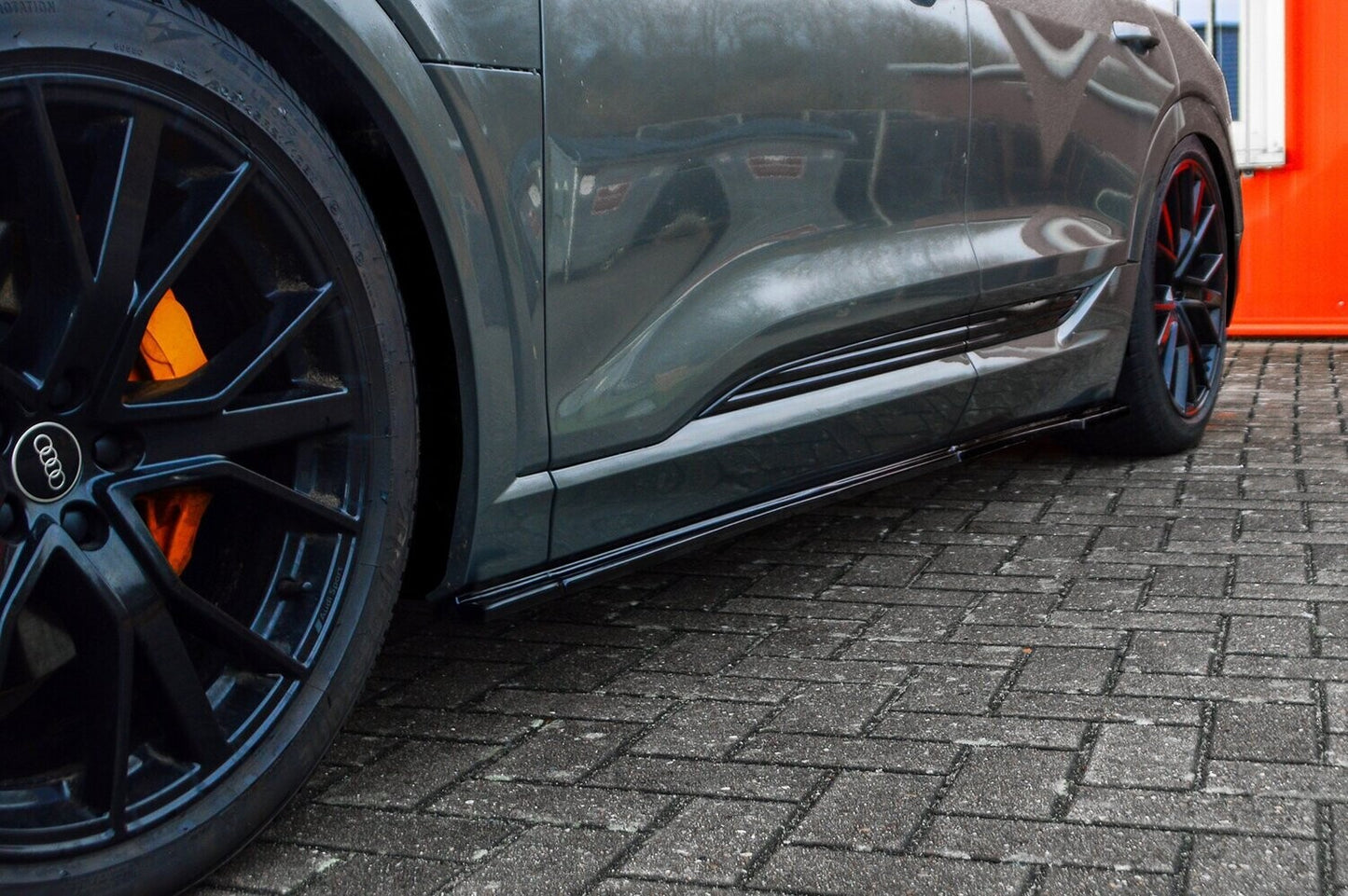 Seitenschwellersatz Audi e-tron Quattro ab Bj.:2018 - Carbon