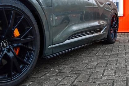 Seitenschwellersatz Audi e-tron Quattro ab Bj.:2018 - Carbon