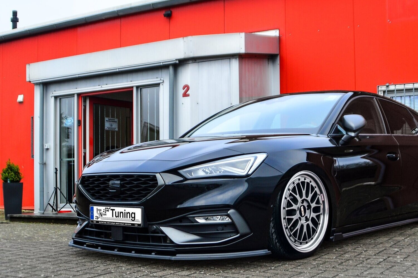 CUP Frontspoilerlippe ABS Seat Leon 4 ST ( KL) ab Bj.: 2020- Carbon