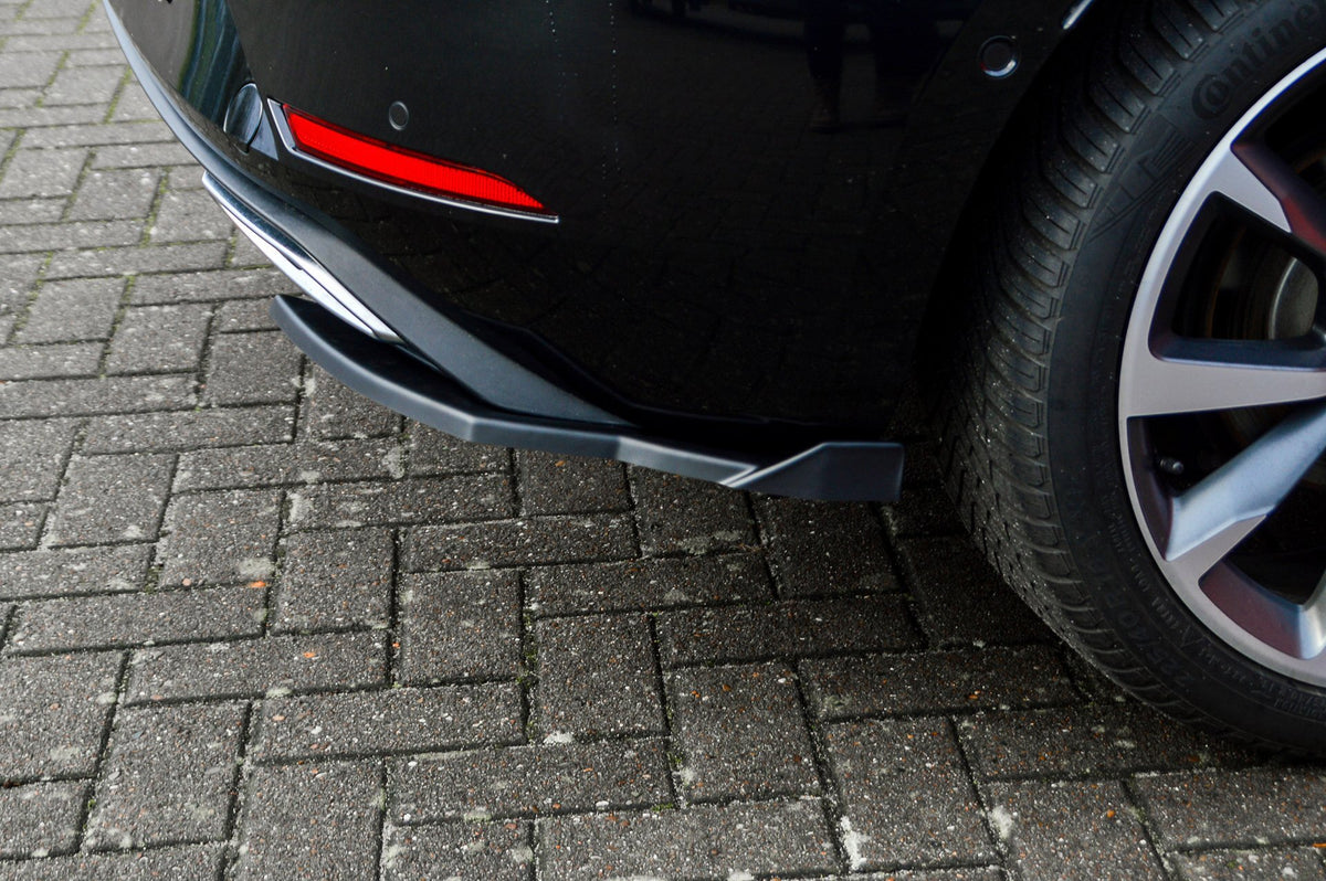 Heckansatz Seitenteile ABS Seat Leon 4 ( KL) ab Bj.: 2020- Schwarz Matt