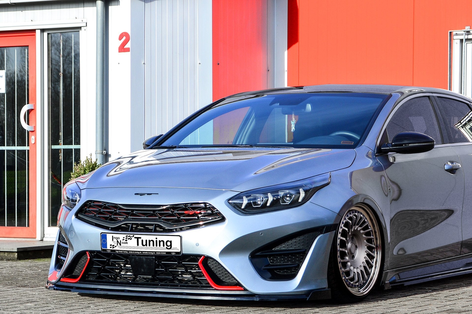 CUP Frontspoilerlippe ABS Kia Ceed GT, CD ( FL) ab Bj.: 2021- Carbon