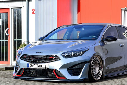 CUP Frontspoilerlippe ABS Kia Pro Ceed GT Facelift ab Bj.:2021- Schwarz Glanz