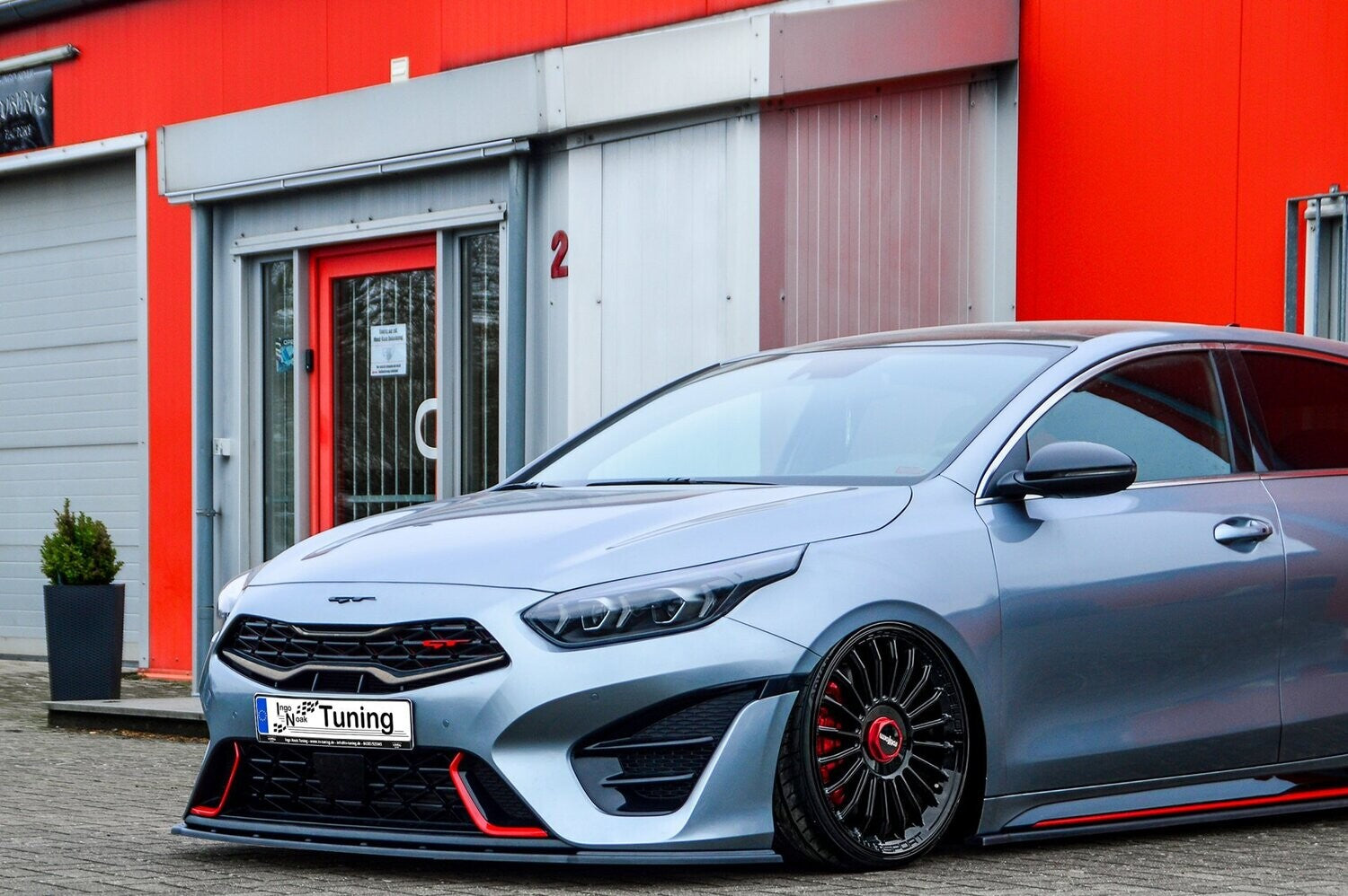 CUP Frontspoilerlippe ABS Kia Pro Ceed GT Facelift ab Bj.:2021- Carbon