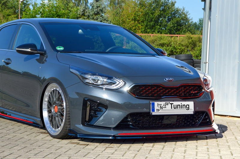 CUP Frontspoilerlippe ABS Kia Pro Ceed Ab Bj.:2018- Schwarz Matt