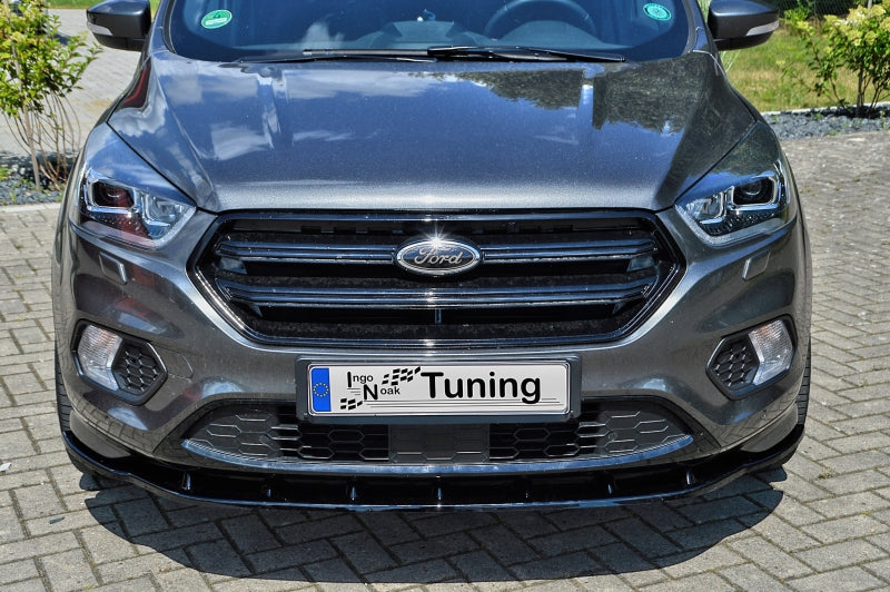 CUP Frontspoilerlippe ABS Ford Kuga DM2 ab Bj.: 2016- Schwarz Glanz