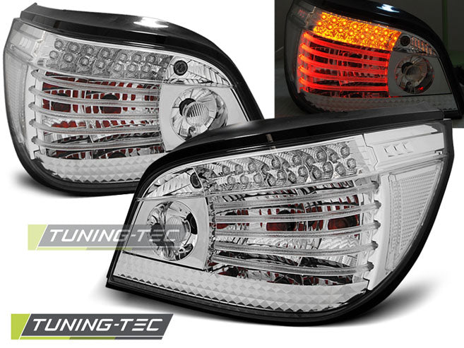 Tuning-Tec LED Rückleuchten für BMW 5er E60 Limousine 03-07 chrom