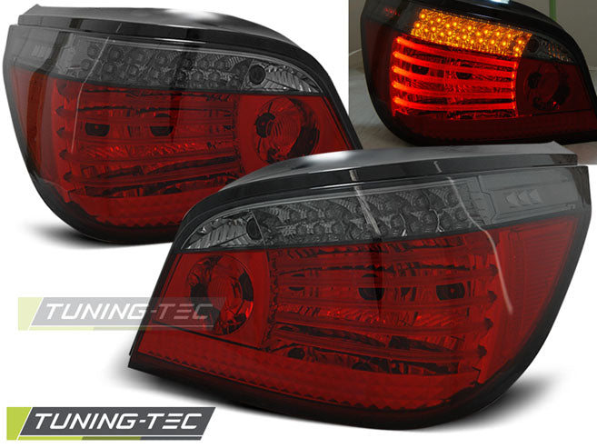 Tuning-Tec LED Rückleuchten für BMW 5er E60 Limousine 03-07 rot/rauch