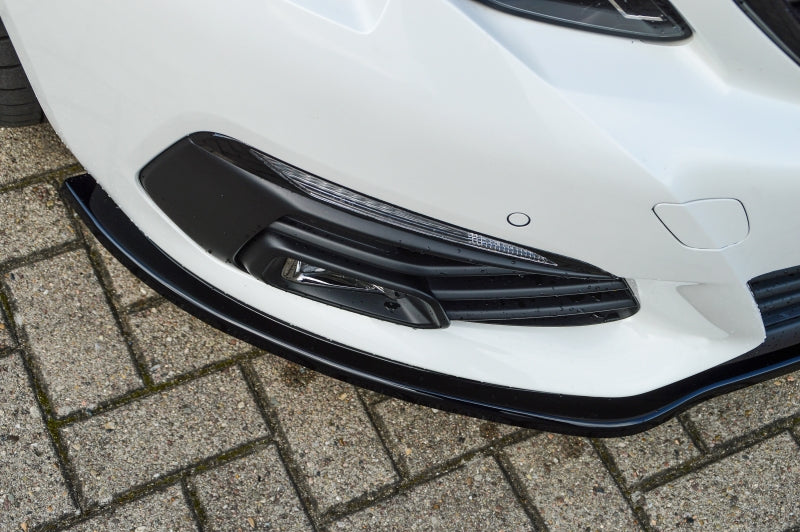 CUP Frontspoilerlippe ABS Peugeot 308II GT, GTI, GT-Line Schwarz Glanz