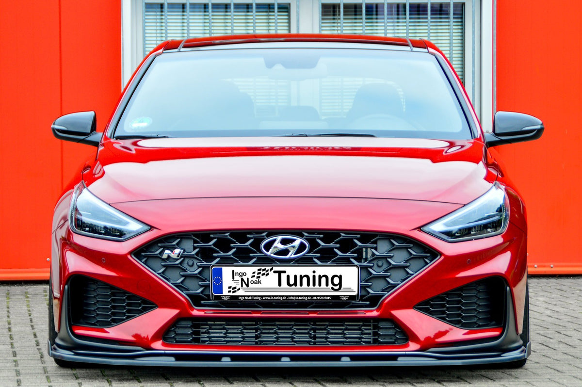 CUP Frontspoilerlippe ABS mit Flaps Hyundai i30 N-Line Fastback Carbon